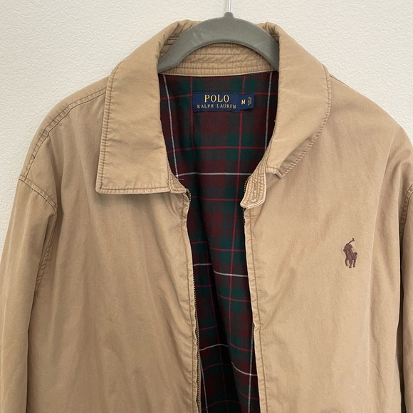 Tan Ralph Lauren windbreaker - Picture 2 of 4